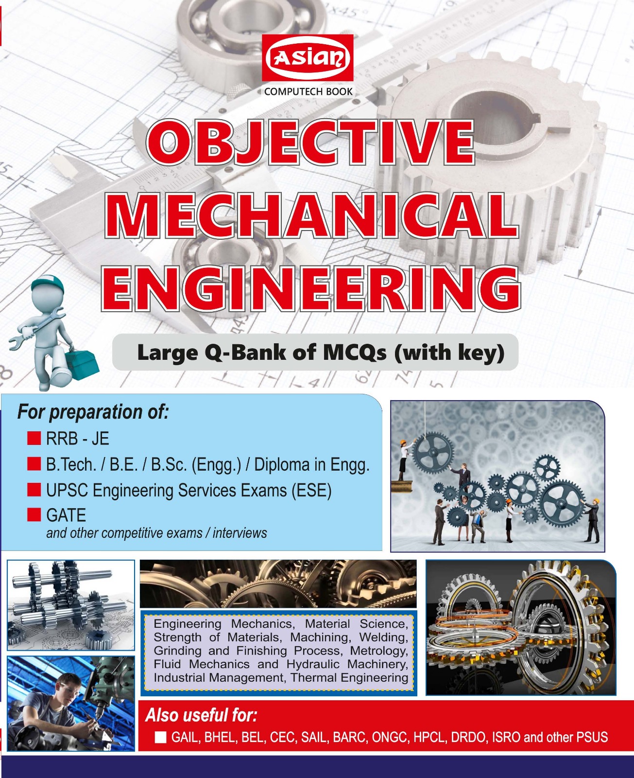 Q-BANK MCQS RRB WITH KEY MECHANICAL ENGG. OBJECTIVE