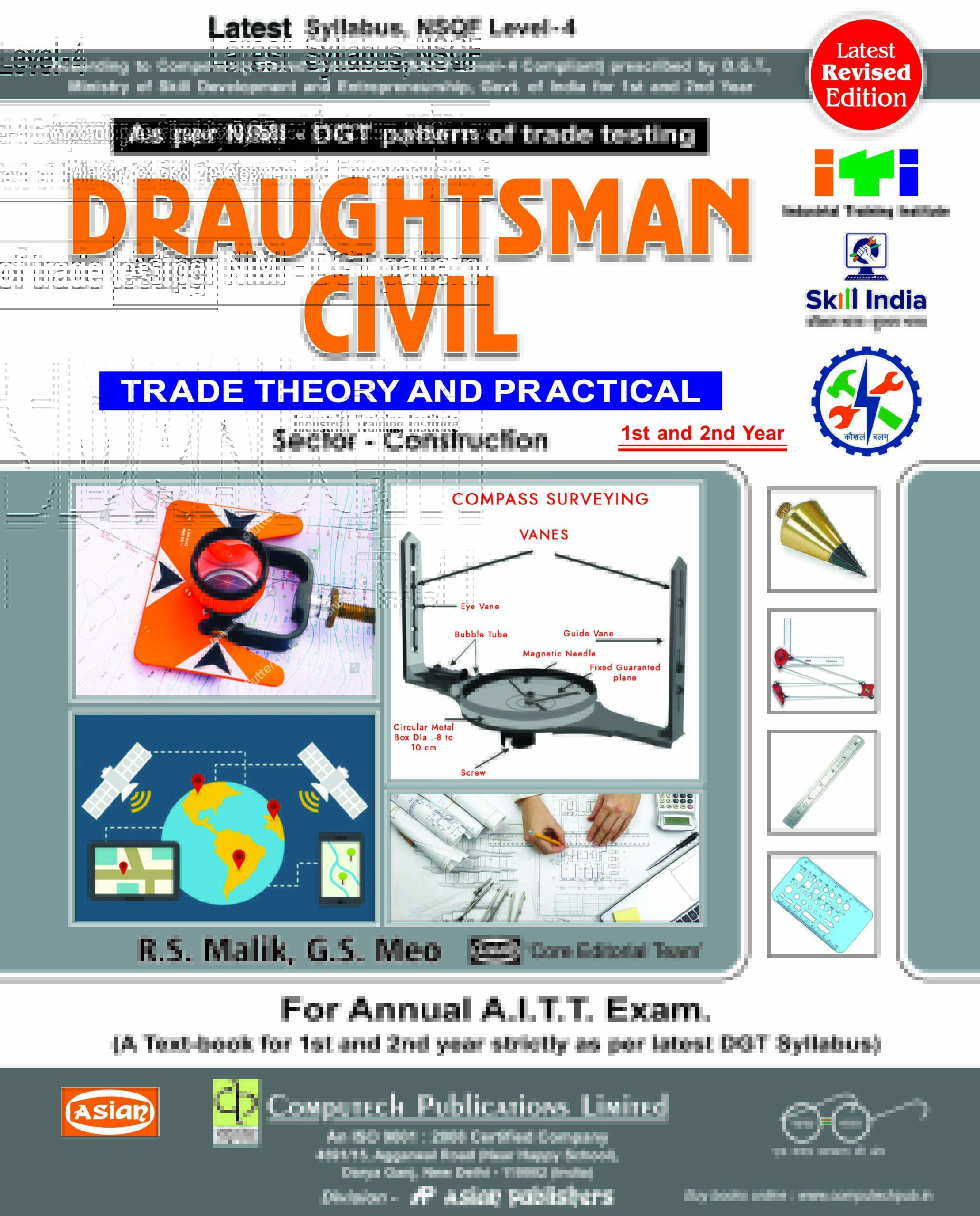 D-MAN CIVIL TH. &amp; PRACT. (NSQF-4 SYLL.) 1ST &amp; 2ND YEAR