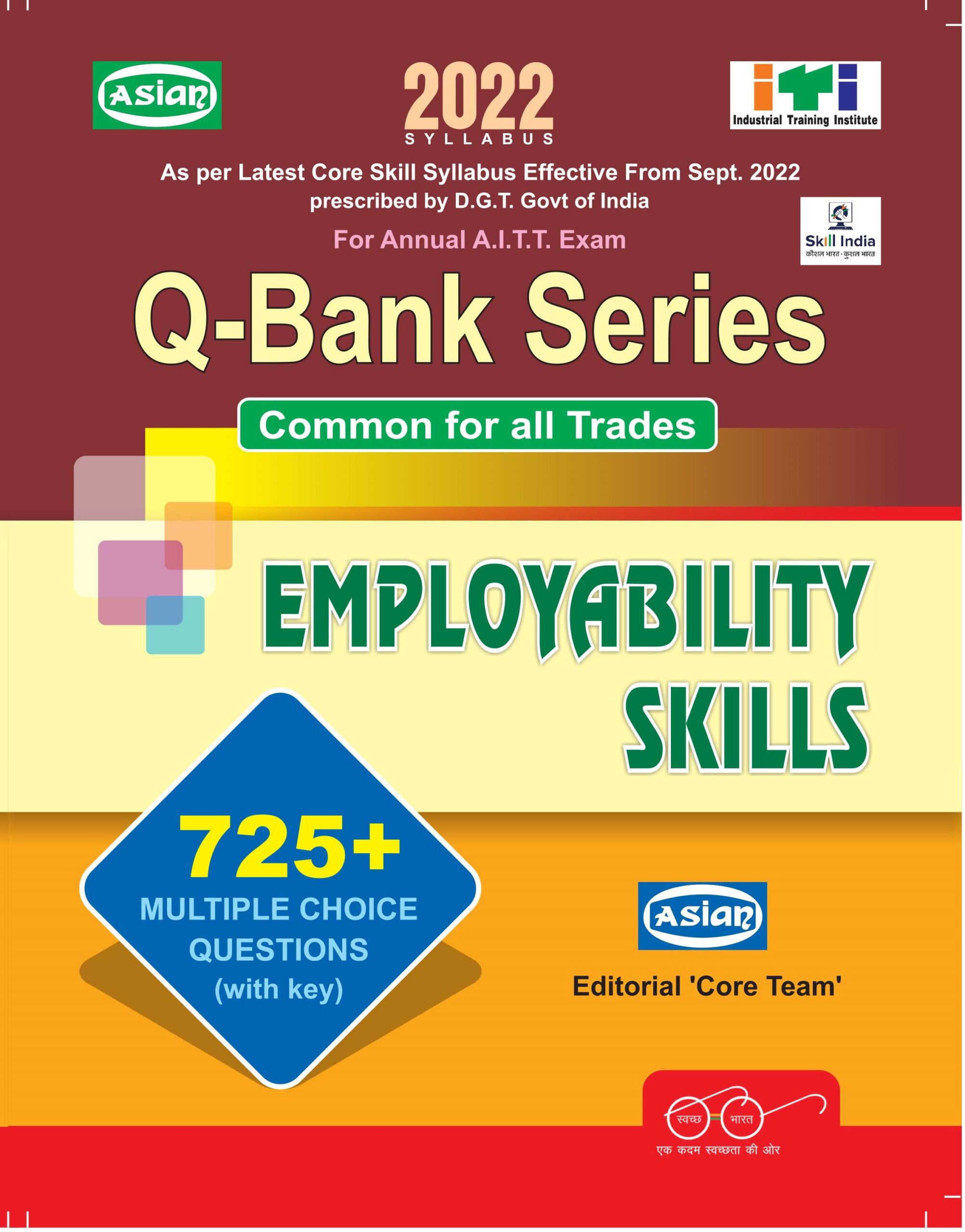 Q-BANK EMPLOYABILITY SKILLS 2022 SYLLABUS COMMON FOR ALL